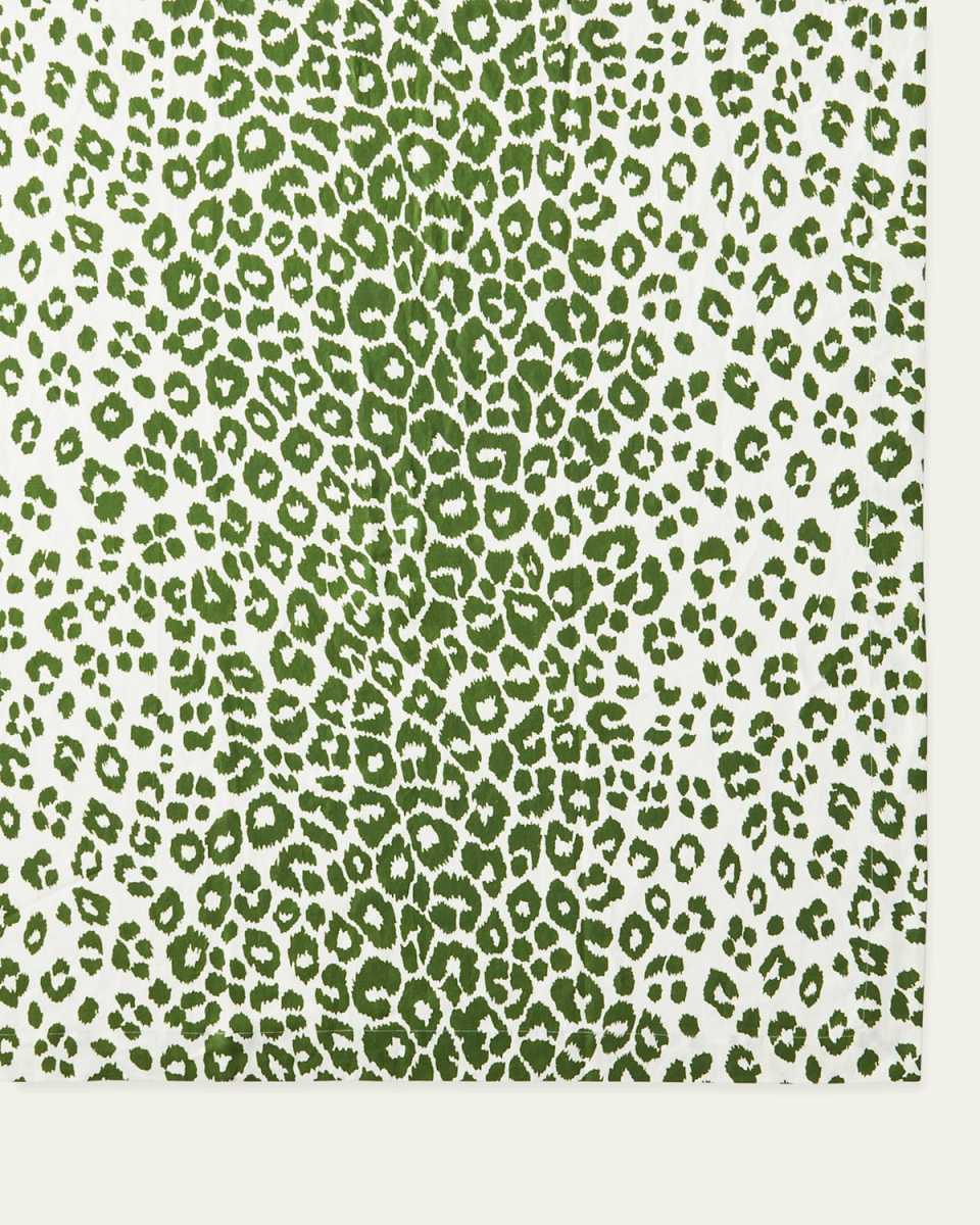 Iconic Leopard Tablecloth, 70" x 108"